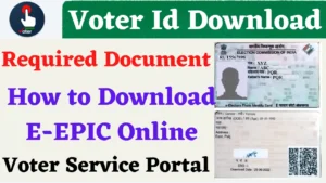 nvsp | election card online downlaod | download election card | epic download | election card required documents | voter id required doc