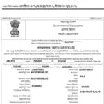 Birth certificate maharashtra pdf