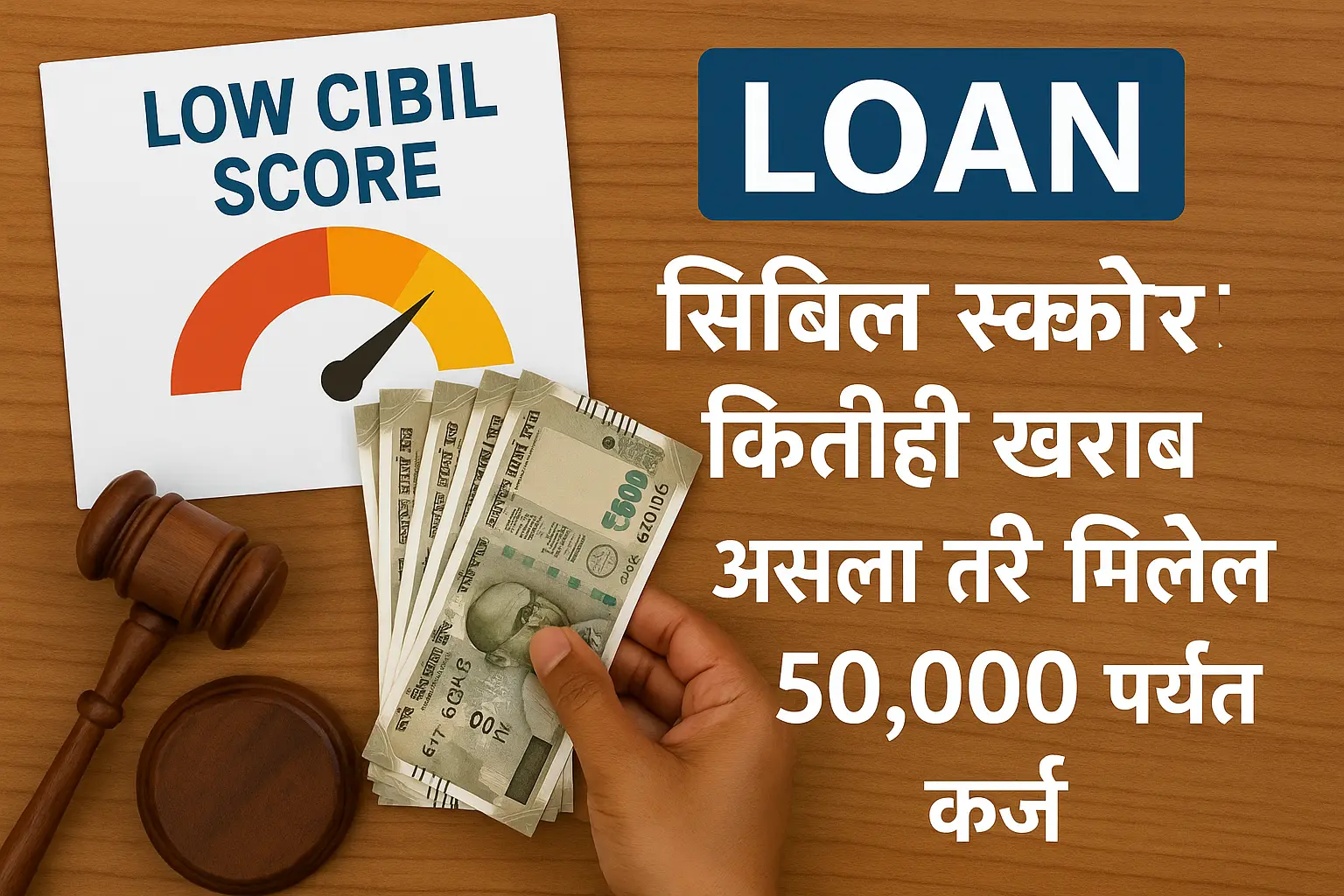 Low CIBIL Score असेल तरी मिळवा लोन