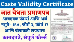 caste validity all formats