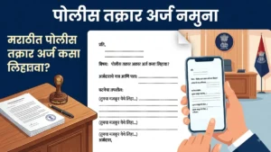 पोलिस अर्ज | Police Complaint In Marathi